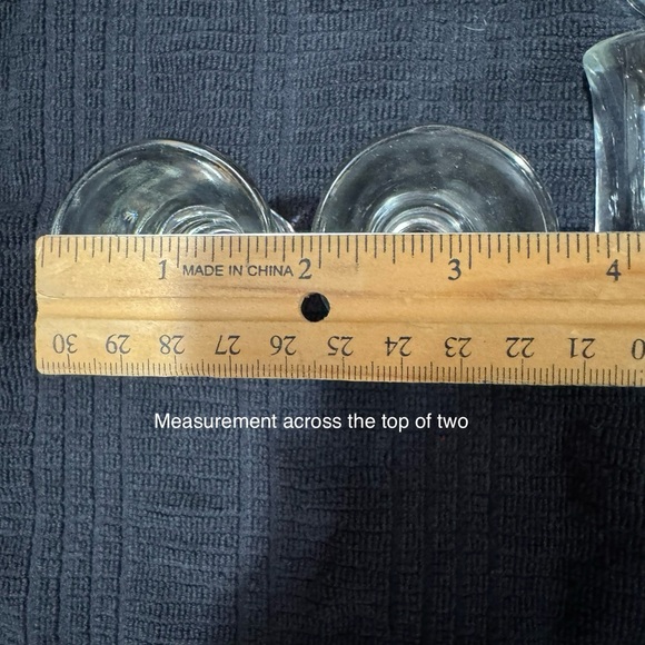 Heavy Duty Clear Shot Glasses, Set of Six, Party On - Picture 2 of 5